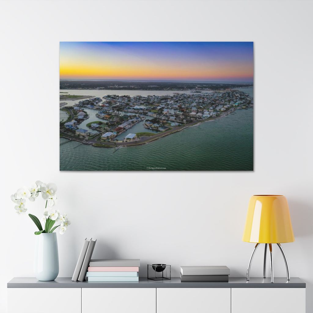 A view from Nine Mile Point Large HD Canvas Gallery Wrap