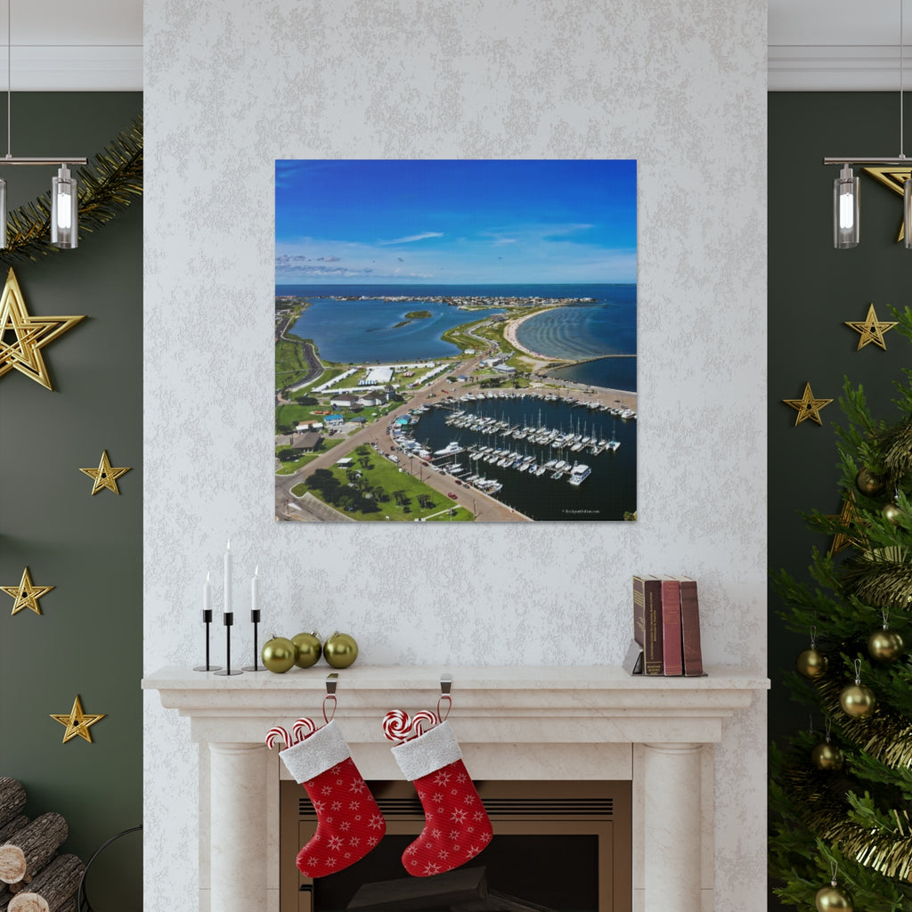 Rockport Art Festival Waterfront 2021 Canvas Gallery Wrap